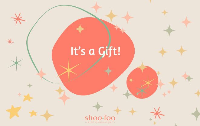 SHOO-FOO Gift Card Gift Card $USD 50.00 - SHOO-FOO, comfort of natural fibers