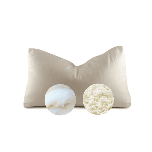 Organic Shredded Latex & Wool Bed Pillows