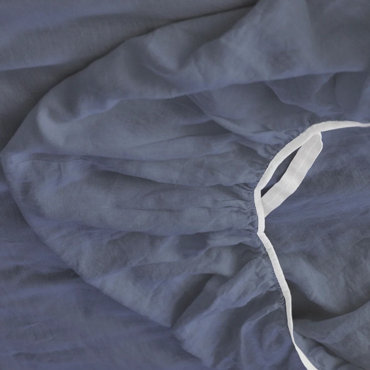 Soft Hemp Baby Crib Fitted Sheet | Set of 2 | 100% Hemp hemp fitted crib sheets 2 Blue Night - SHOO-FOO, comfort of natural fibers