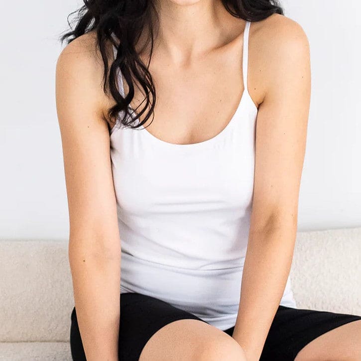 The Essential Eco Friendly Cami camisole White / Small - SHOO-FOO, comfort of natural fibers