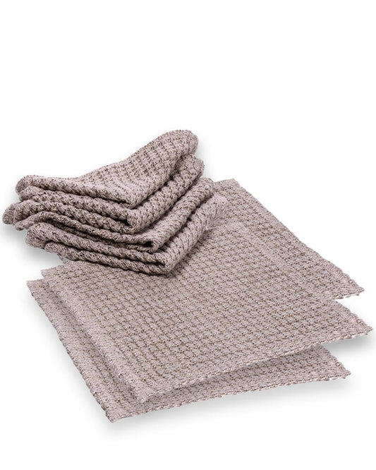 Hemp Knitted Washcloth | Bundle of 3 Towels Default Title - SHOO-FOO, comfort of natural fibers