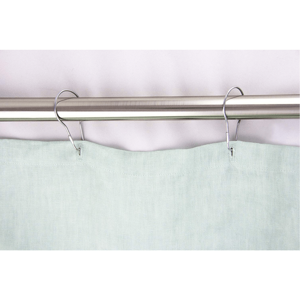 Natural Durable Hemp Shower Curtains, Washable Fabric Curtains Hemp Shower Curtain Wheat - SHOO-FOO, comfort of natural fibers