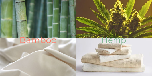 hemp and bamboo: plants and fabric = Natural comfort