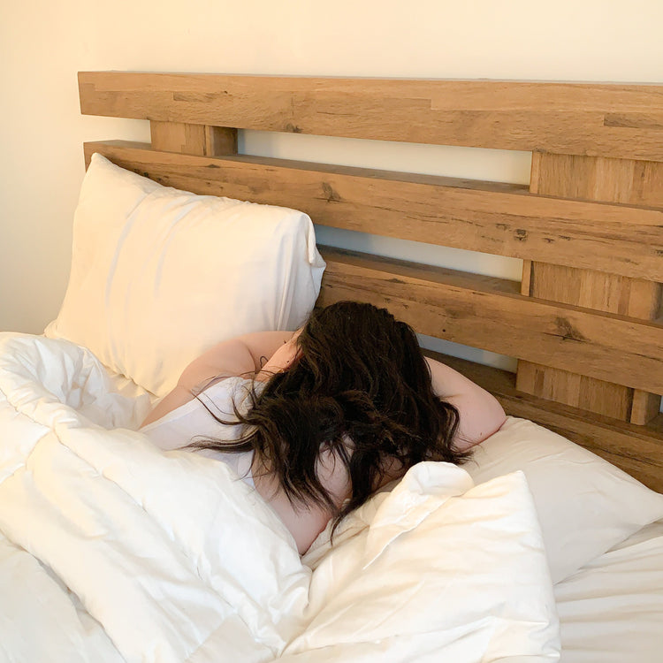 organic bed sheets creamy white color