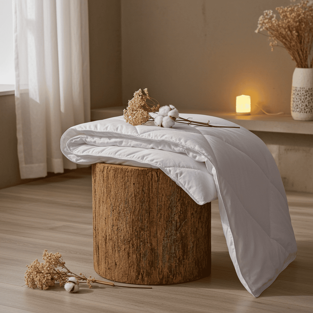Natural Fibres Comforters: Kapok, Wool, Bamboo - SHOO-FOO, Eco Home Linens
