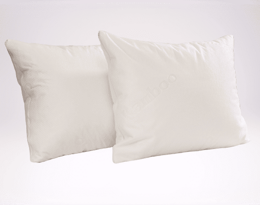 Organic Kapok Bed Pillows With 100% Natural Cotton Casing Organic kapok Bed Pillows two pillows / full/standard - SHOO-FOO, the softness of bamboo