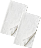Hemp Hand Towels - Bundle of 2 - 55% Hemp 45% Organic Cotton Towels White: Undyed + Bleached - SHOO-FOO, comfort of natural fibers