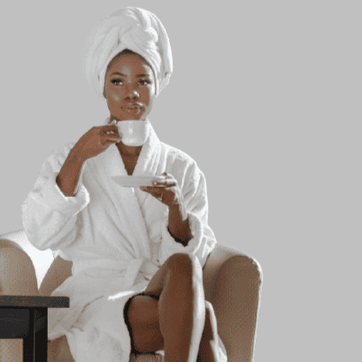 Luxury bamboo bathrobe for spa experience at home - Unisex Bamboo Bathrobes Pale Rose / Small - SHOO-FOO, comfort of natural fibers