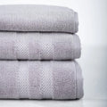 Bamboo Towels - 3-pcs Set - bamboo-cotton blend bamboo towels Ash Grey - SHOO-FOO, comfort of natural fibers