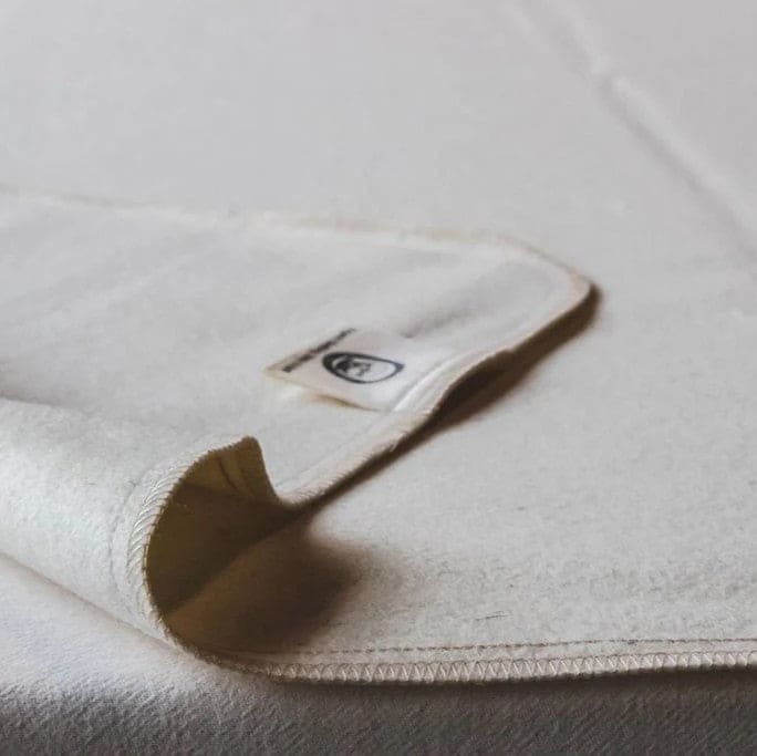 Natural Wool Moisture Barrier mattress protector Changing Table - SHOO-FOO, comfort of natural fibers