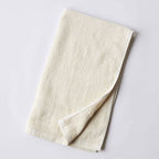 Hemp Hand Towels - Bundle of 2 - 55% Hemp 45% Organic Cotton Towels Natural: Undyed + Unbleached - SHOO-FOO, comfort of natural fibers