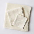Hemp Bath Towels Set - 55% Hemp - 45% Organic Cotton Towels Natural: Undyed + unbleached - SHOO-FOO, comfort of natural fibers