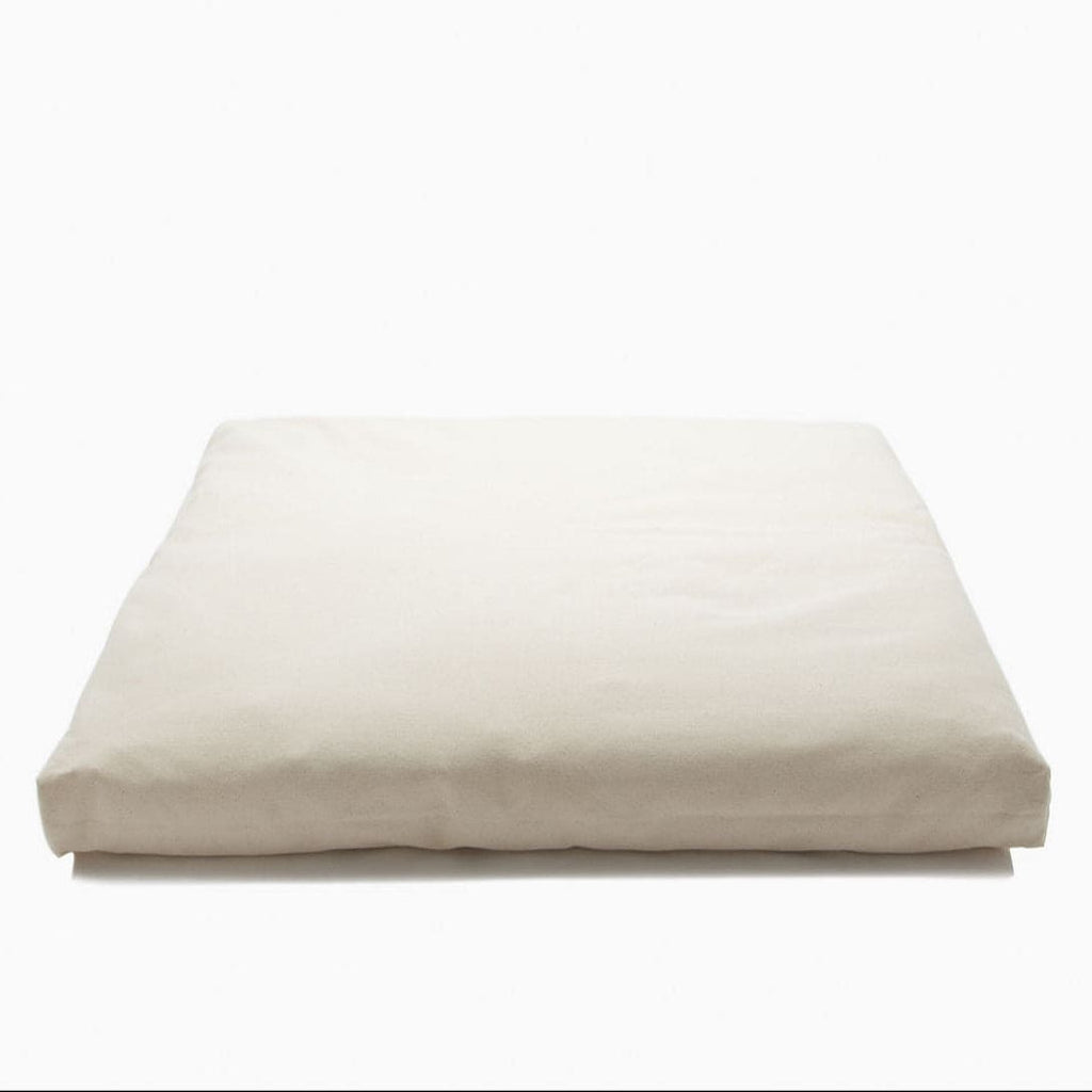 Buckwheat Zabuton Cushion - in natural cotton & linen casing Yoga accessories Default Title - SHOO-FOO, comfort of natural fibers