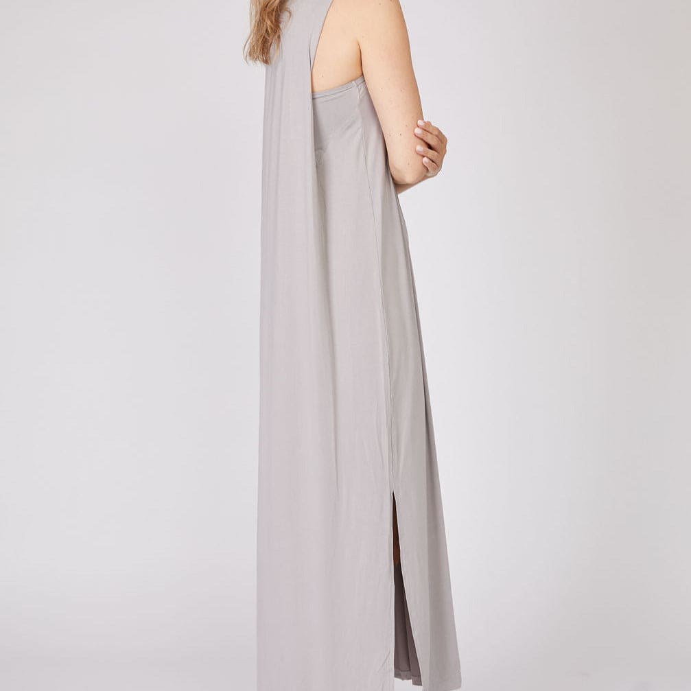Bamboo Sleeveless Nightdress Loungewear Sterling Blue / Small - SHOO-FOO, comfort of natural fibers
