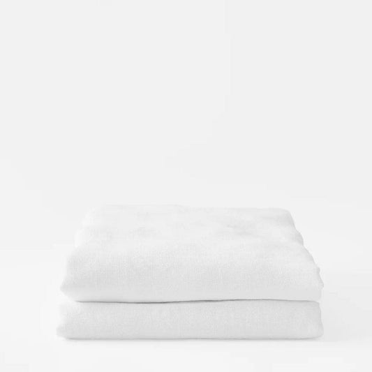 organic baby hemp swaddle set of 2 in daylight white color