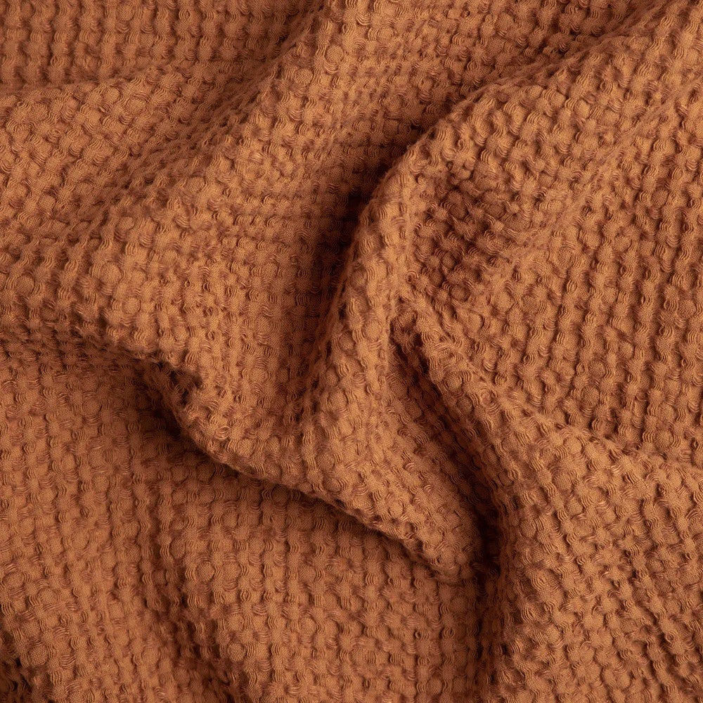 Flax Linen Waffle Towel Set (3 pcs) | Various colors