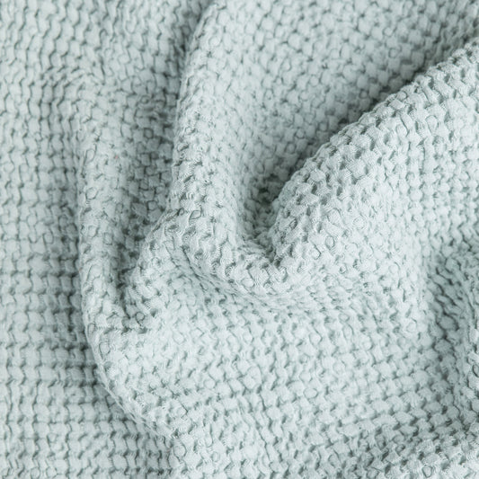 Flax Linen Waffle Bath Towels Set (3 pcs) | Aloes