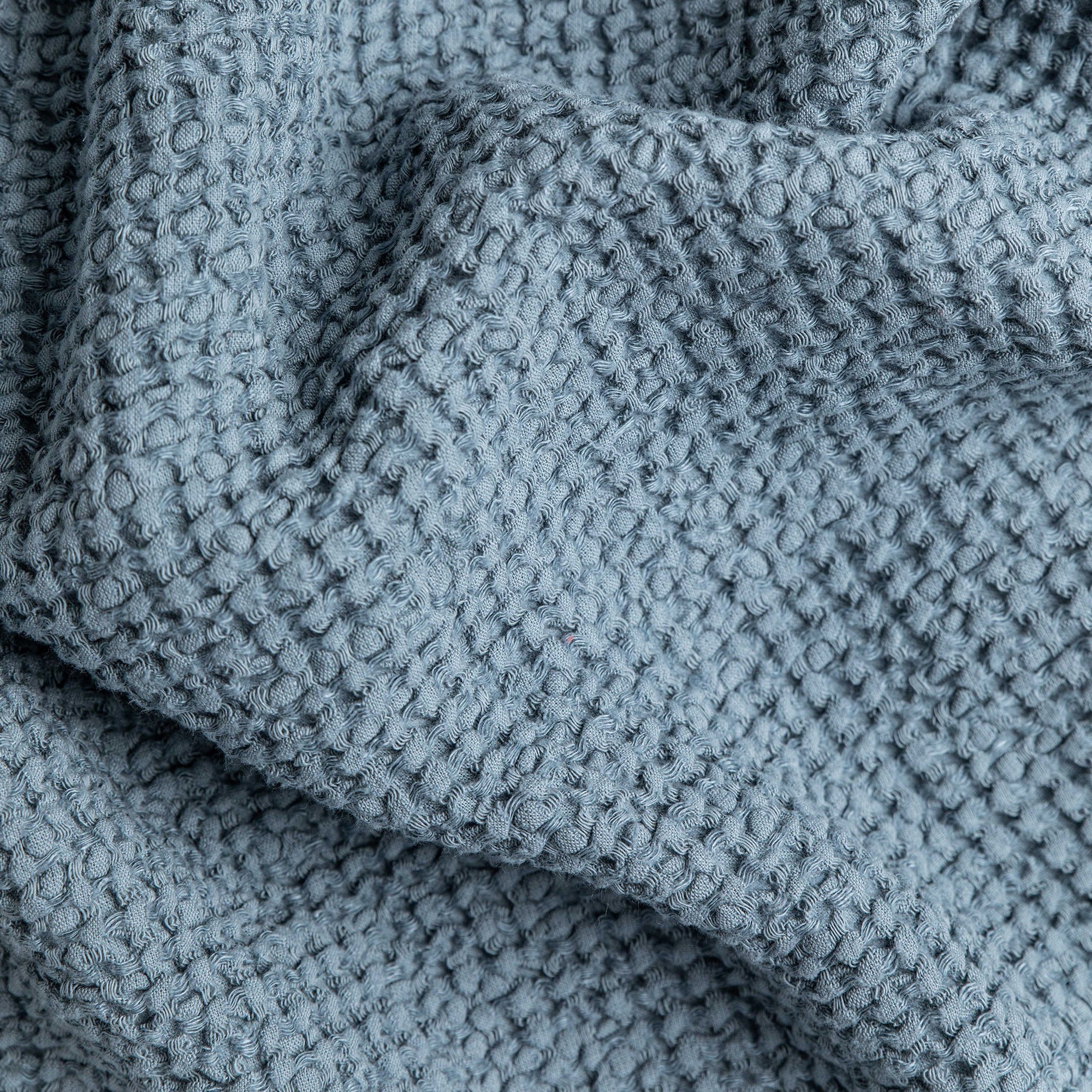 Flax Linen Waffle Towel Set (3 pcs) | Various colors