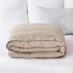 Pure European Linen Duvet Cover | Various Colors Linen Duvet Covers Natural linen / Twin - SHOO-FOO, comfort of natural fibers