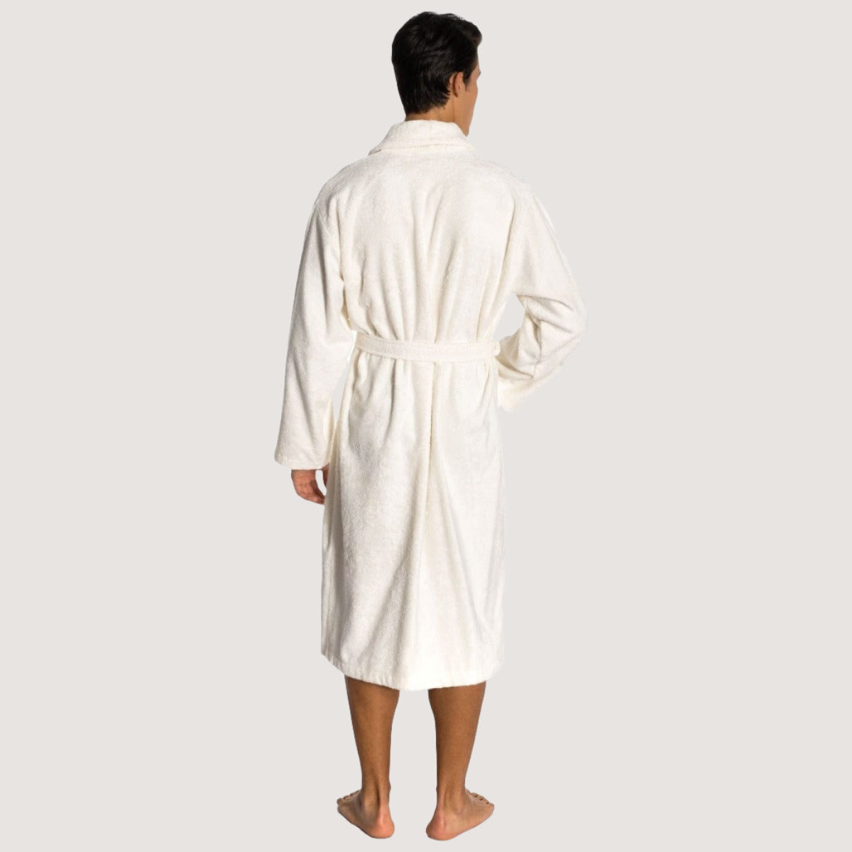 Premium Quality Unisex Bamboo Bathrobe with Turkish Cotton Bamboo Bathrobes Cream / Small - SHOO-FOO, the softness of bamboo