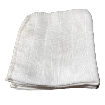 Bamboo Muslin Washcloth | Pack of 5 bamboo muslin washcloths - SHOO-FOO, the softness of bamboo
