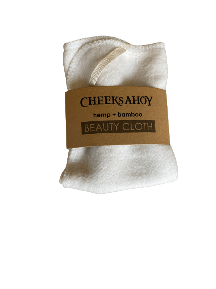 Bamboo & Hemp Eco Beauty Face Cloth eco skin care - SHOO-FOO, the softness of bamboo