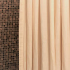 Natural Hemp Shower Curtains, Washable Fabric Curtains Hemp Shower Curtain Wheat - SHOO-FOO, comfort of natural fibers