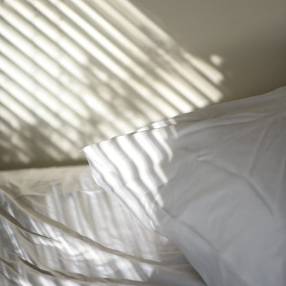 Bamboo Pillow Cases 100% - Collection Naturelle - No Dye No Bleach Bamboo Sheets Set Queen / 1 pair - SHOO-FOO, the softness of bamboo