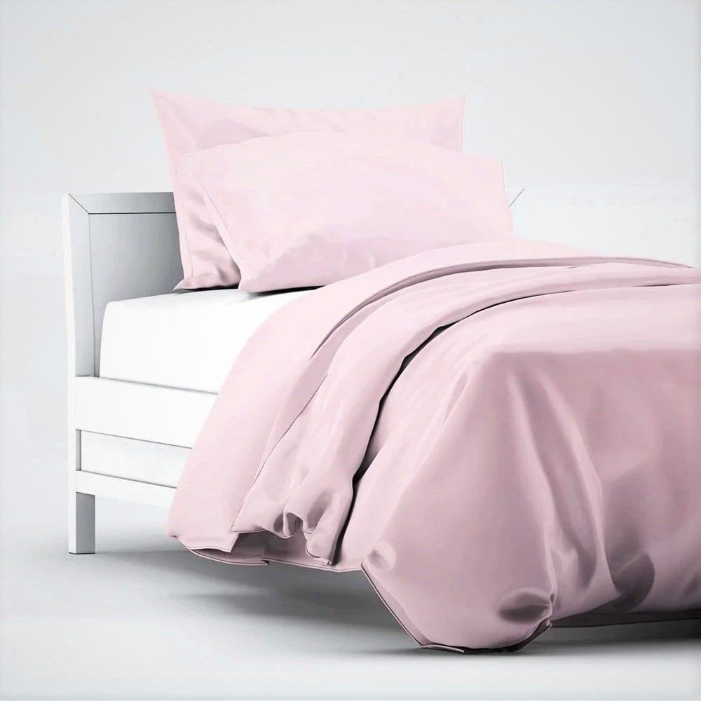 Bamboo Duvet Cover Set 100% | Satin Weave | 400 TC | Various Colors Bamboo Sheets Set Rose / full/double - SHOO-FOO, comfort of natural fibers