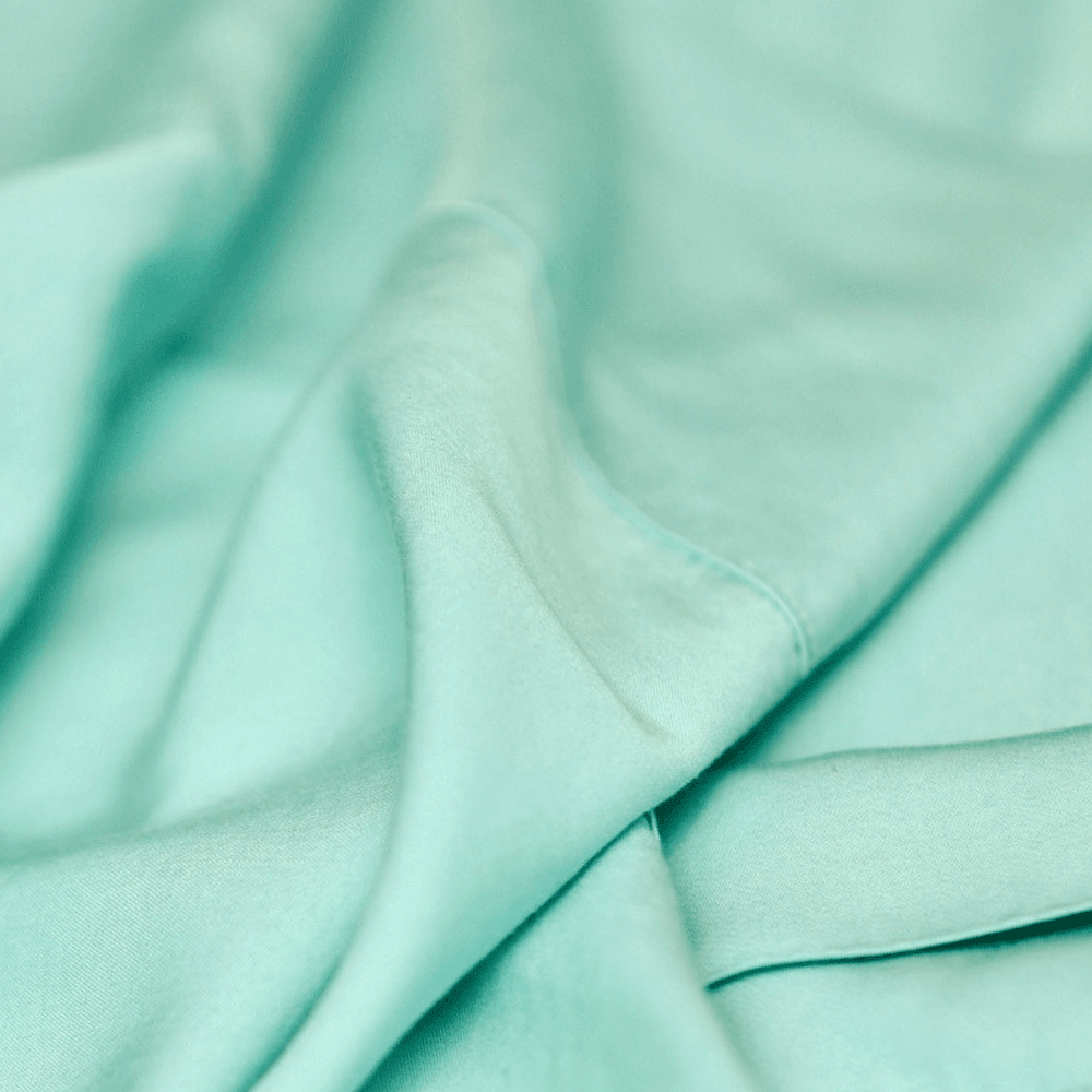 Bamboo Duvet Cover - Ocean Green