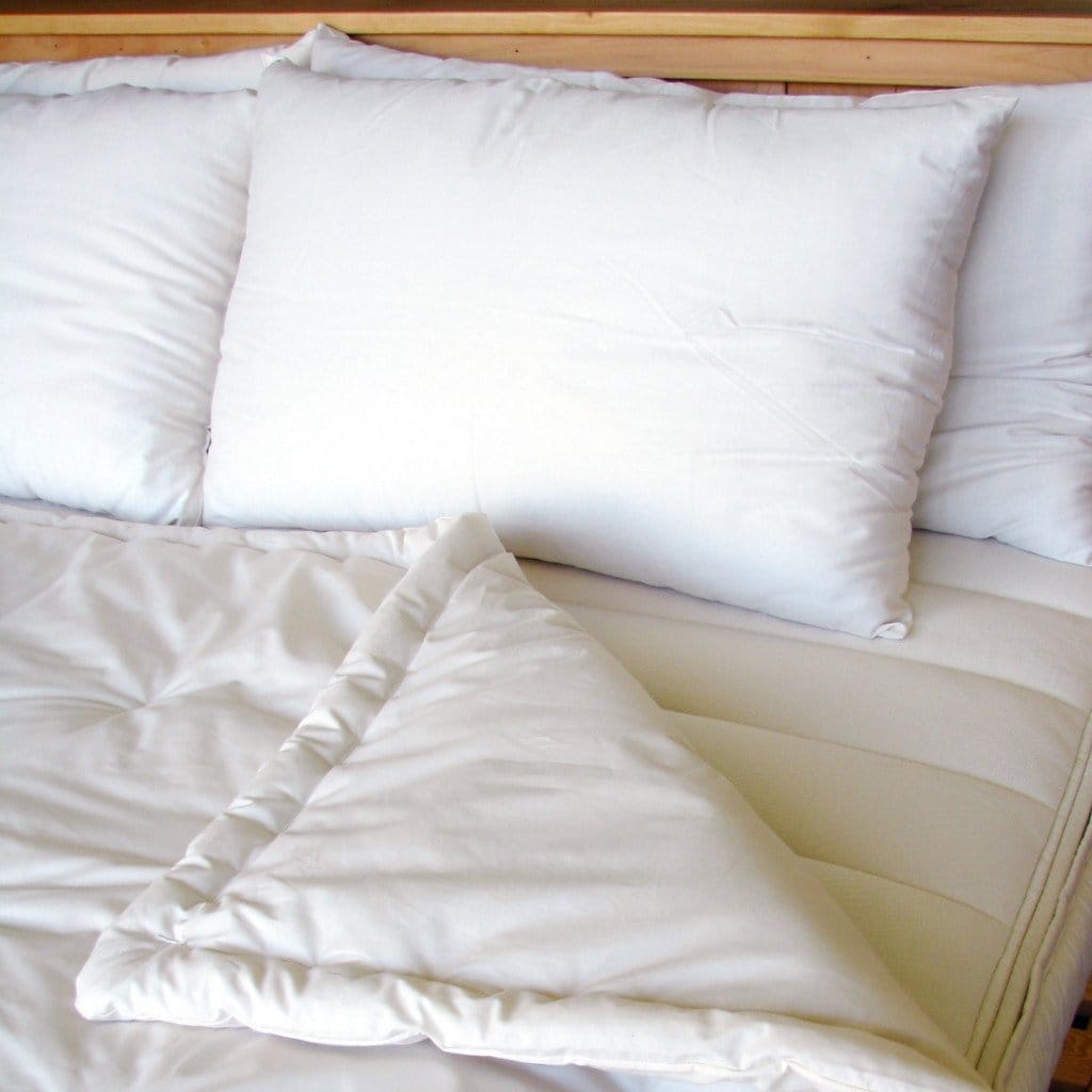 Natural Wool Comforter Comforters Full/Queen / Cool - SHOO-FOO, the softness of bamboo