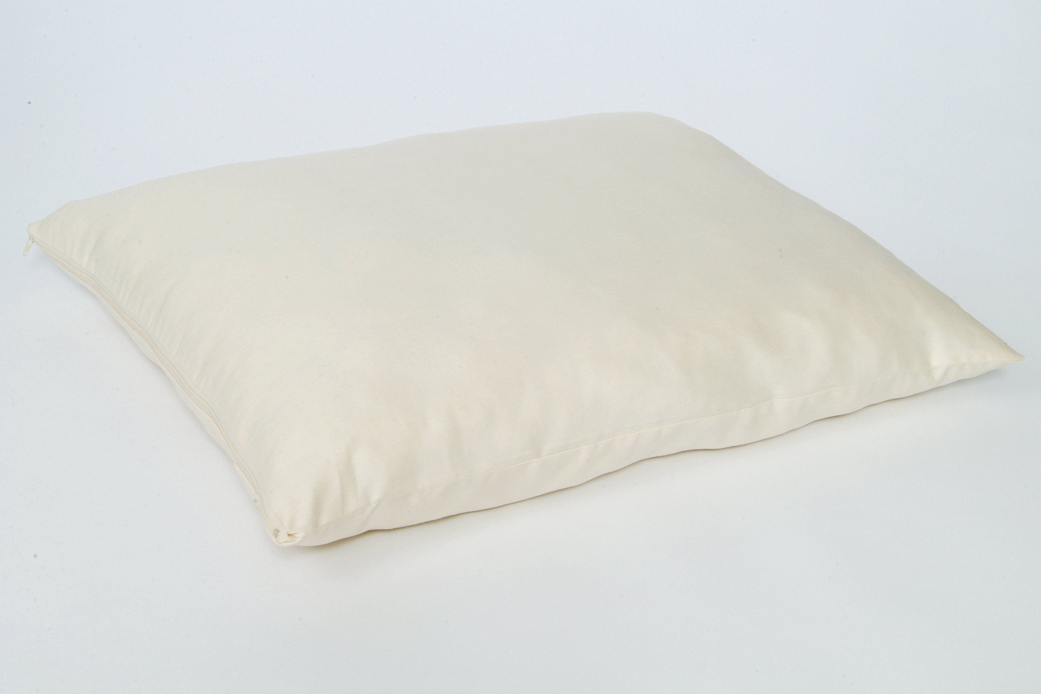 Natural Organic Shredded Lamb Wool Bed Pillows - "Woolly Down" Bed Pillows Child/Standard - SHOO-FOO, comfort of natural fibers
