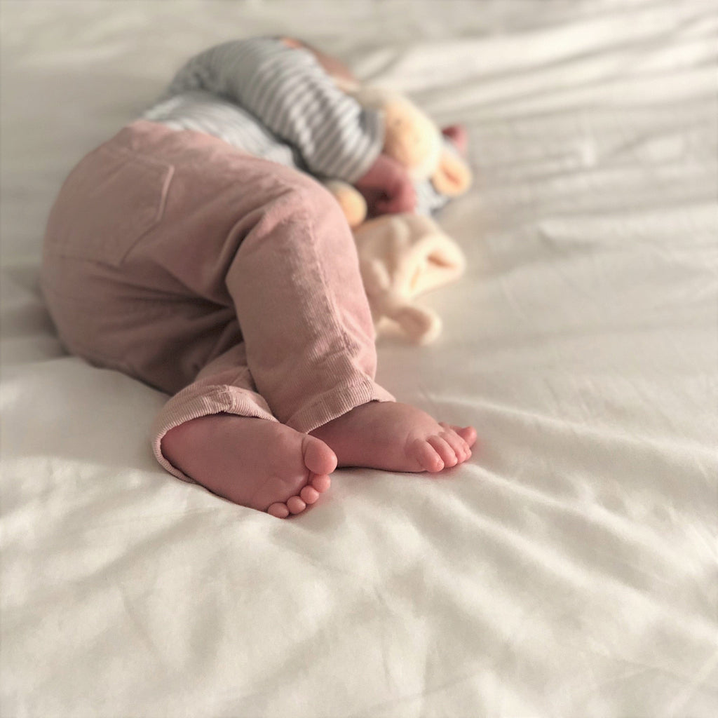 Bamboo Baby Fitted Crib Sheet - No Dye No Bleach bamboo crib sheets Default Title - SHOO-FOO, comfort of natural fibers