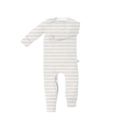 Bamboo Baby Footie - Convertible bamboo baby clothing 0-3 M / Stripe - SHOO-FOO, the softness of bamboo